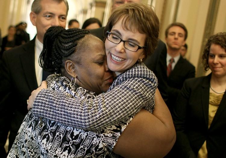Rep. Gabrielle Giffords Leaves House