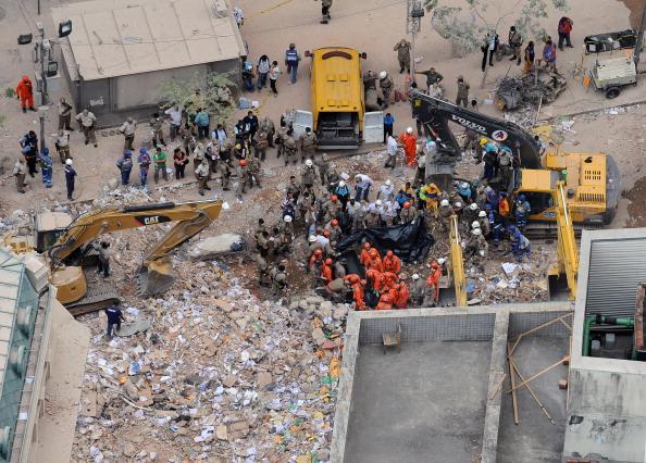 Three Buildings Collapse in Rio, 5 Dead