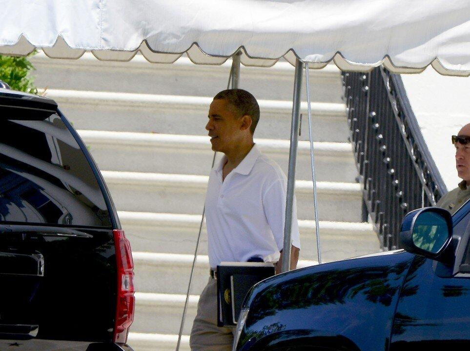 Presidents’ Day: Obama’s Private Golf Game With Tiger Woods Frustrates Press