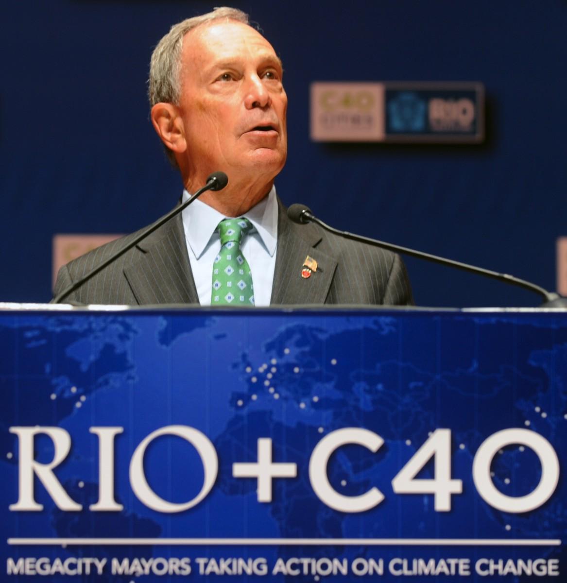 NYC Mayor Bloomberg Attends Climate Change Conference in Brazil