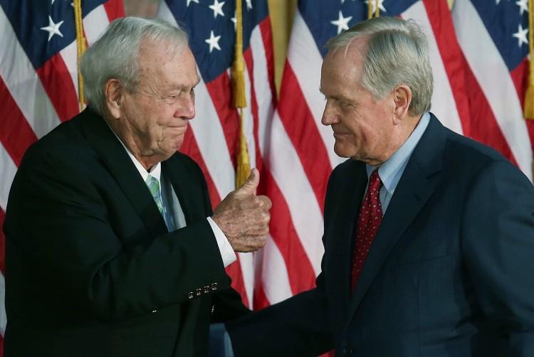 Golfer Arnold Palmer Awarded Congressional Gold Medal(Photo)