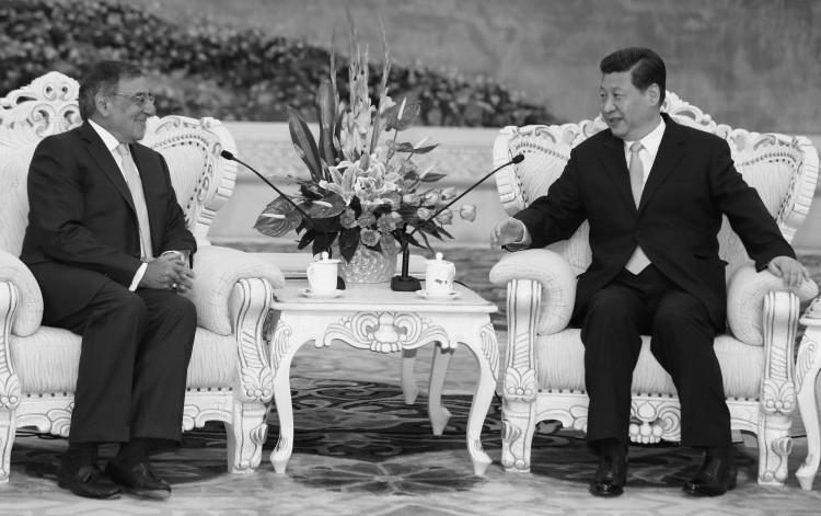 Xi Jinping, in Apparent Good Health, Meets Panetta