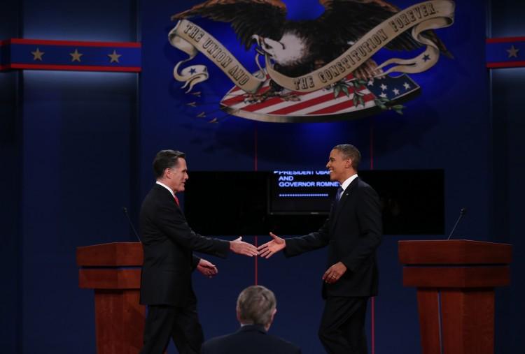 Obama, Romney Square Off in First Debate