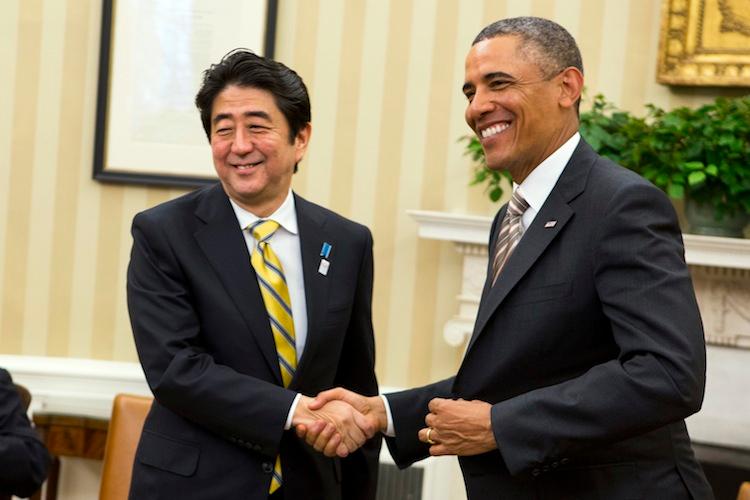 Abe Stands Resolute on Senkaku Islands During Meeting With Obama