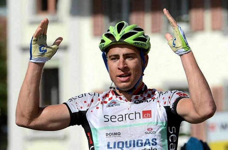 Sagan Skids to a Tour de Suisse Stage Three Win