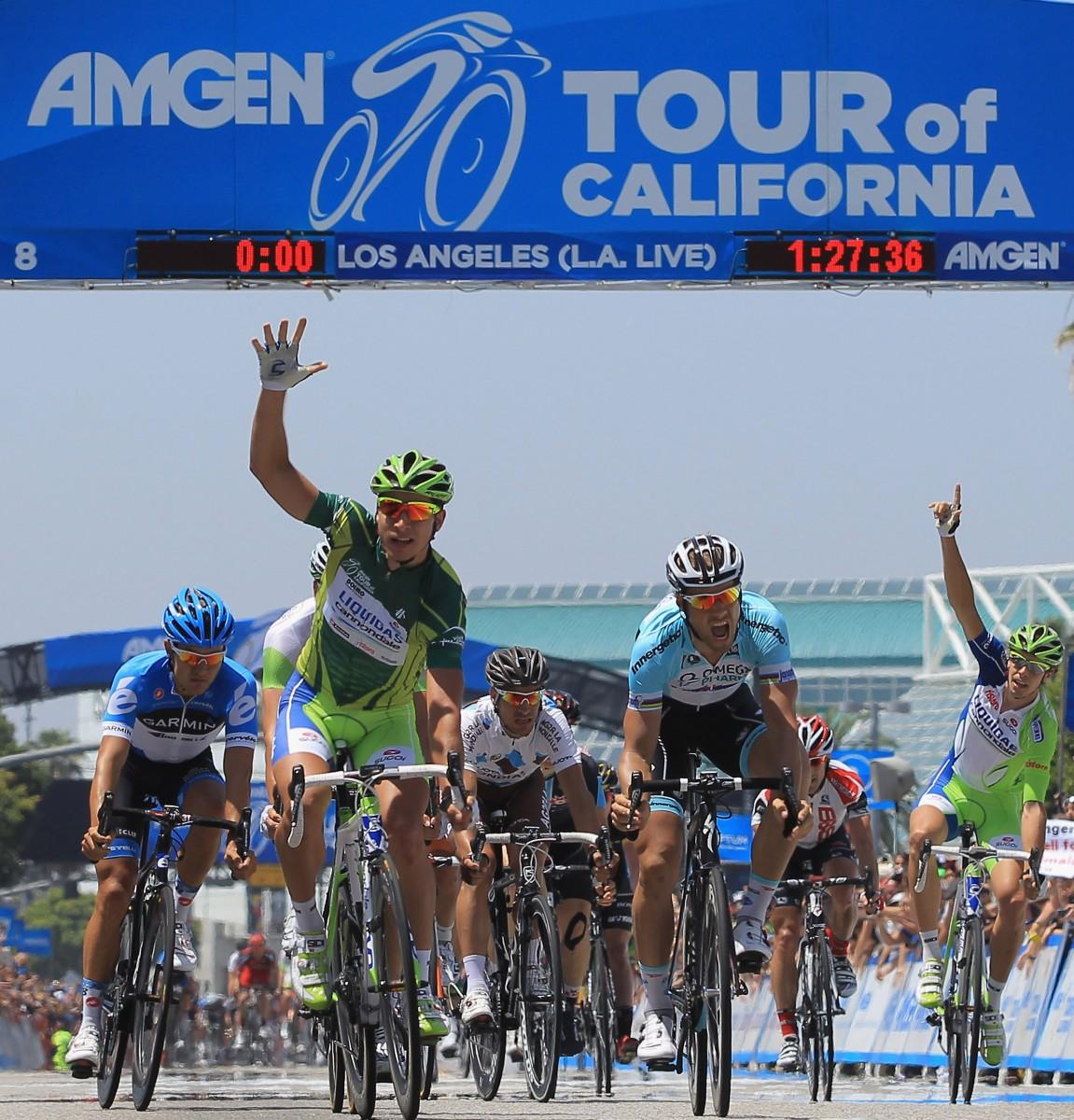 Sagan Wins Five of Eight Stages of Tour of California