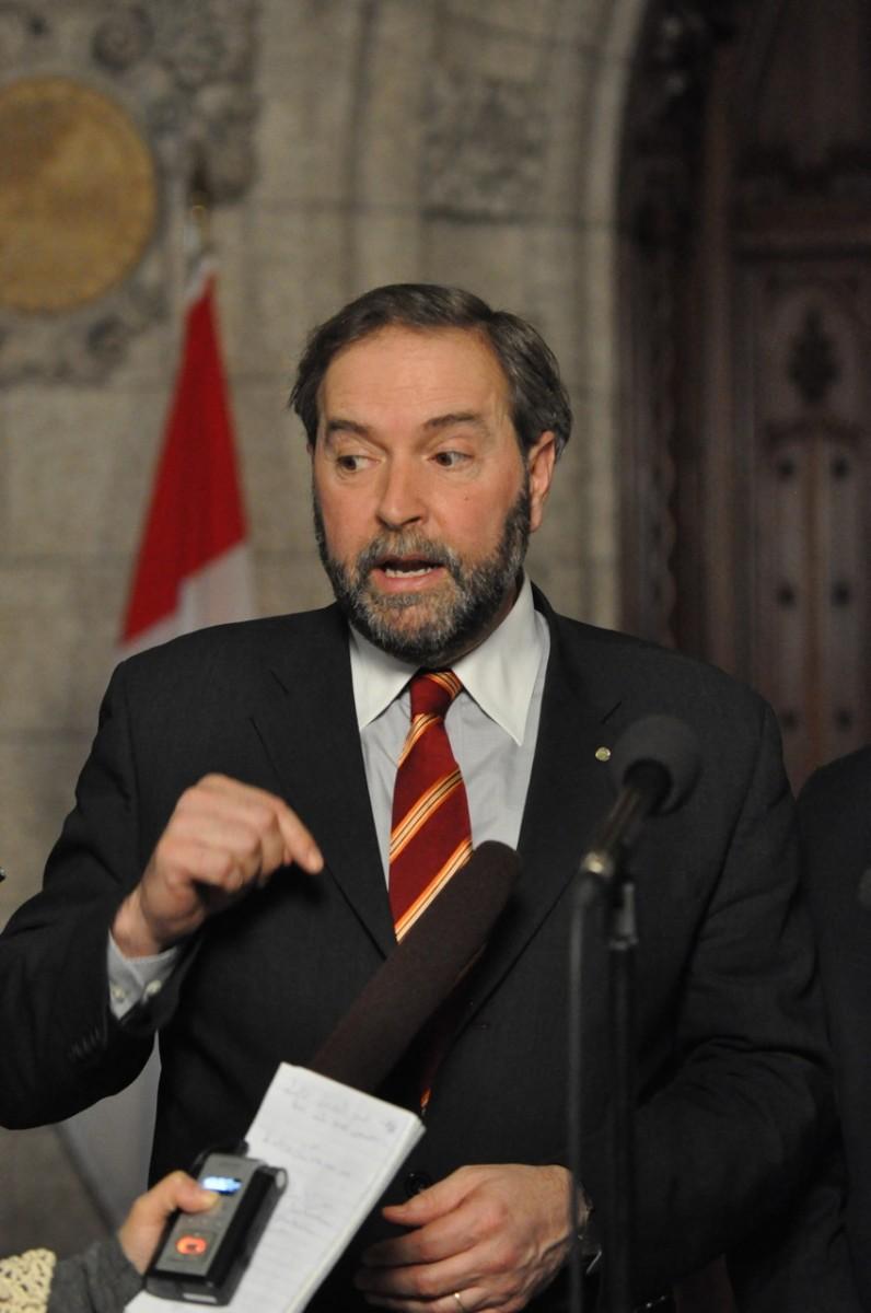 NDP Front-Runner Faces Stiff Opposition