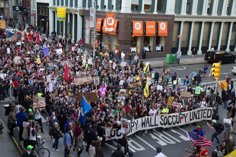 Protesters Occupy New York City