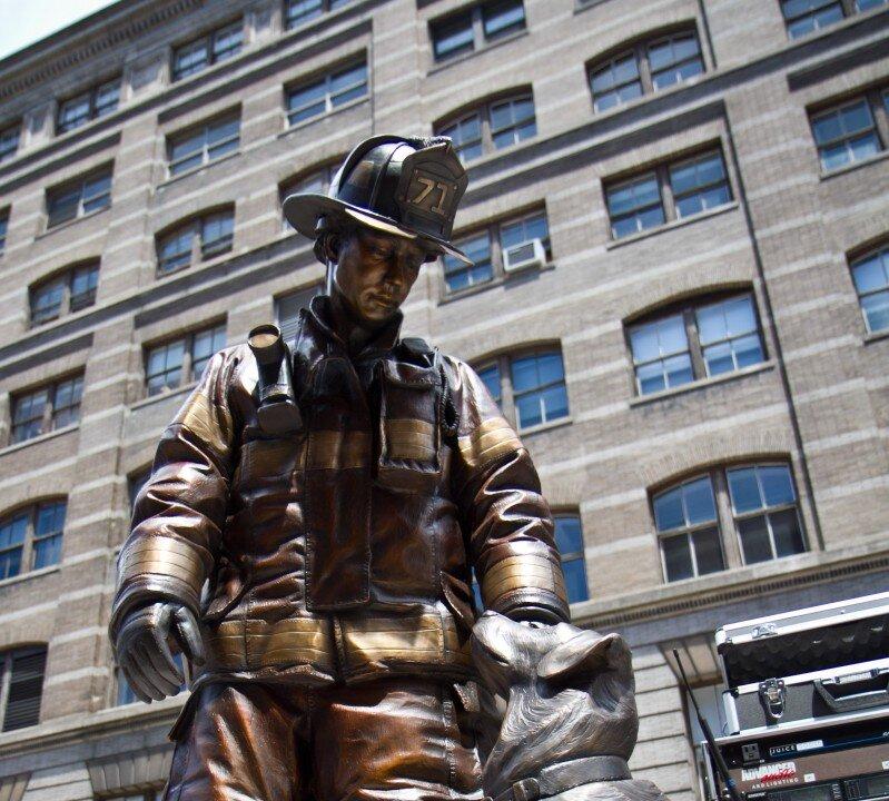 First National Fire Dog Monument Comes to New York