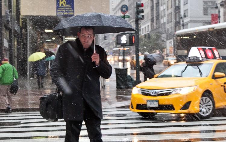 New York City Braves Second Storm in Two Weeks