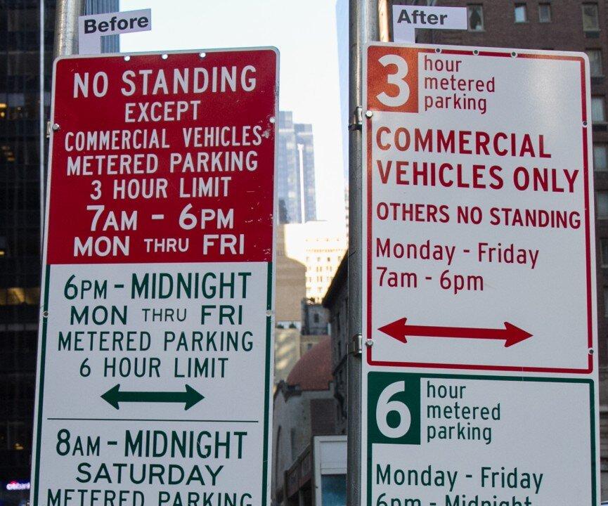 New Parking Signs Will Make NYC Drivers Less ‘Crazy’