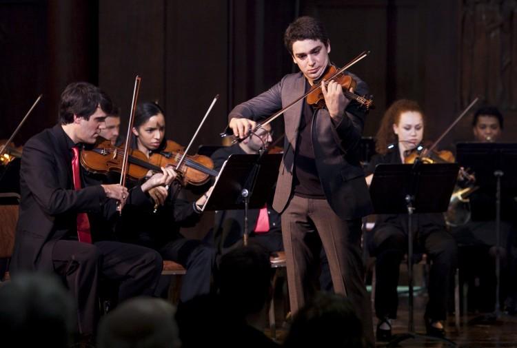 Violin Prodigy Urbach Plays in NYC