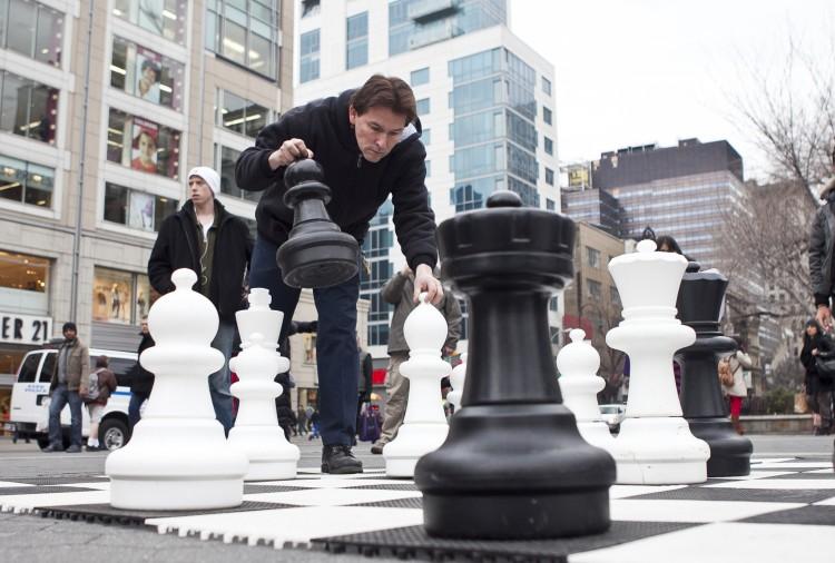 Chess at Union Square NYC
