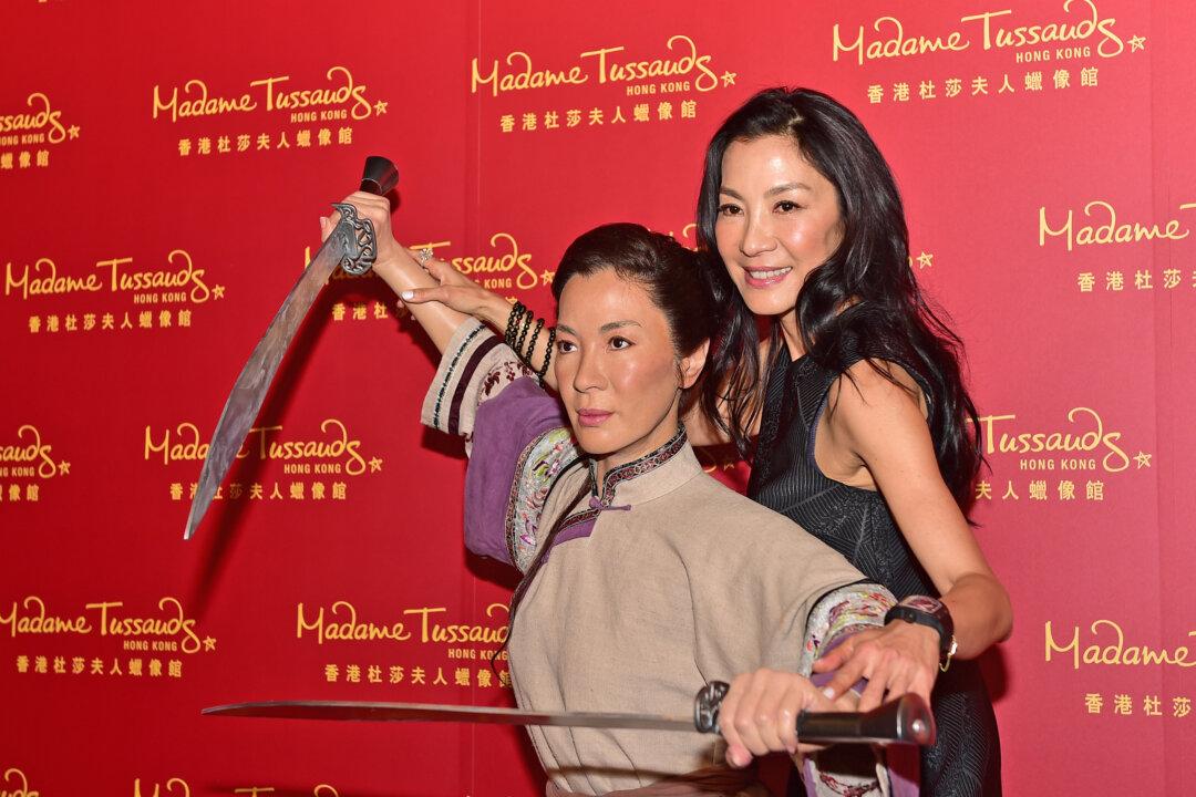 Michelle Yeoh Unveils Her Kung Fu Wax Figure in Hong Kong