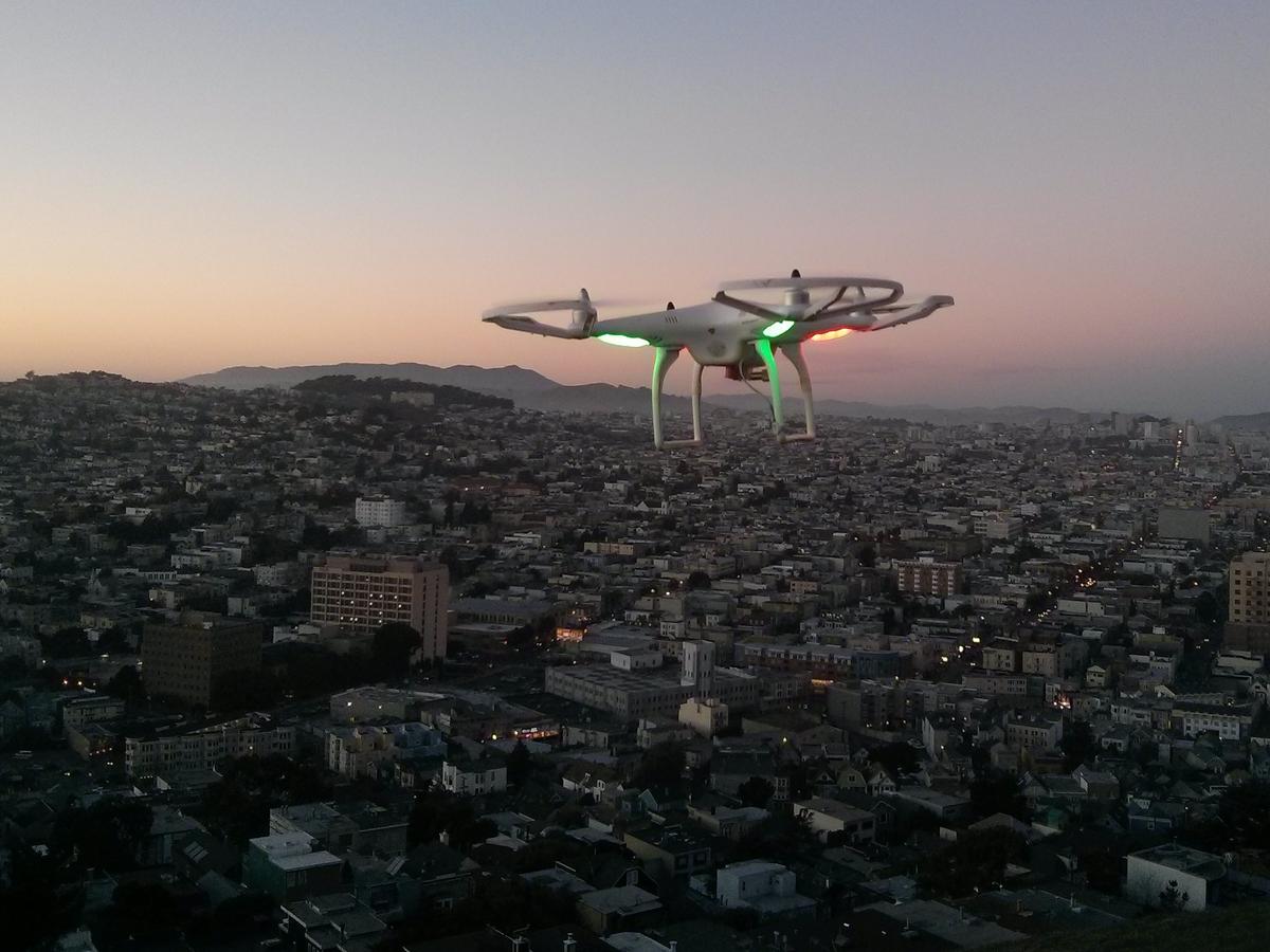 Firefighters May Have to Shoot Drones Out of the Sky in the Future