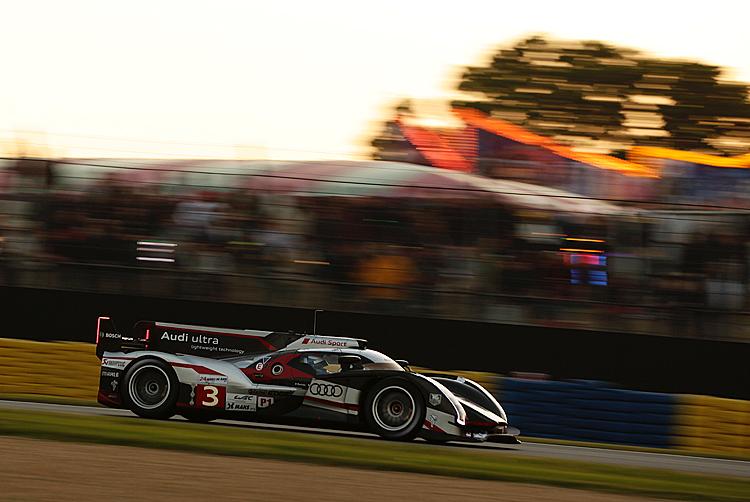 Audi Takes Top Four Spots 18 Hours Into Le Mans 24