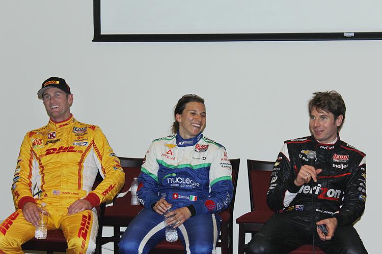 Power, Hunter-Reay, Silvestro Discuss Opening Day