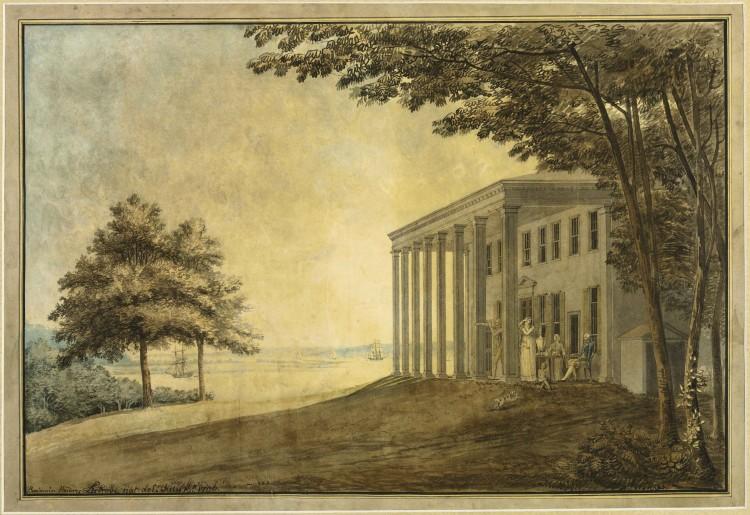 Watercolor Gifted to George Washington Returns to Mount Vernon
