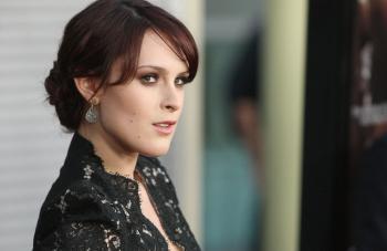 Rumer Willis Will Model for Badgley Mischka