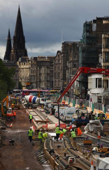 Edinburgh Trams Project Facing Derailment