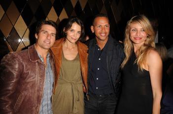 Alex Rodriguez and Cameron Diaz Paddleboard in Mexico