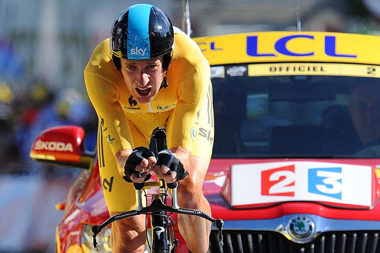 Wiggins Wins Tour de France Stage Nine Time Trial, Opens Big Gap Over Evans