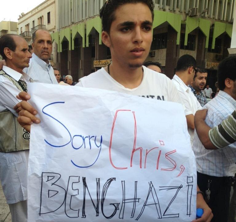 Benghazi Citizens Rally in Support of US