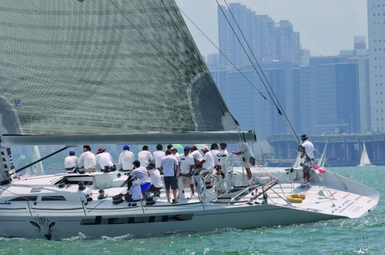 Racing Among Cargo Boats