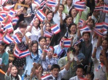 Watching Thailand’s Chaos From the Skytrain