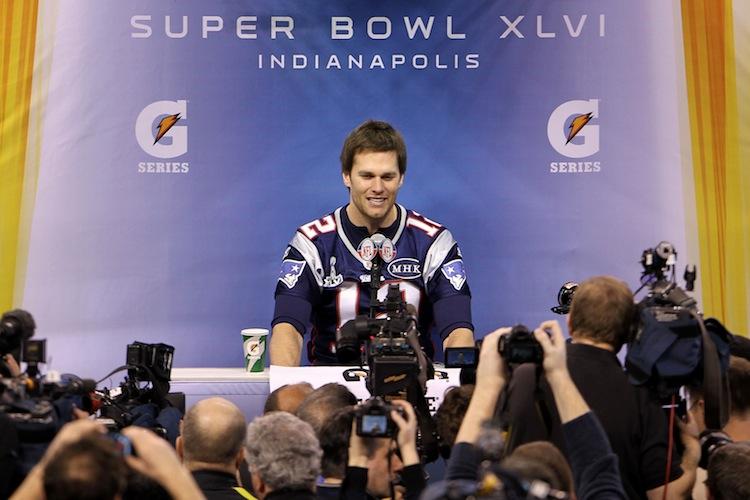 Patriots and Giants at the Mercy of the Super Bowl Media