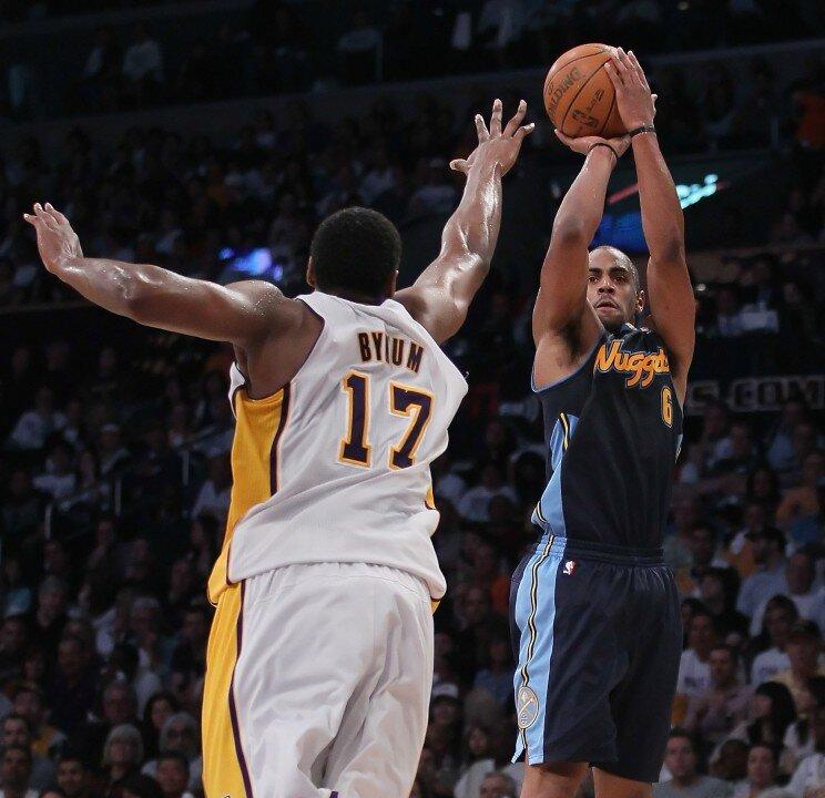Bynum Has Triple-Double; Lakers Take Game One