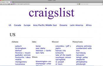 Craigslist Asked by Prosecutors to Remove Adult Ads