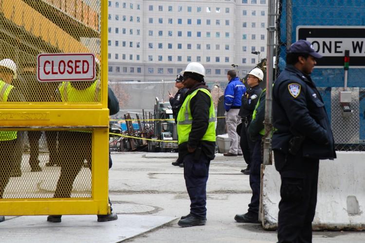 Crane Drops Beams at WTC Site, No One Injured