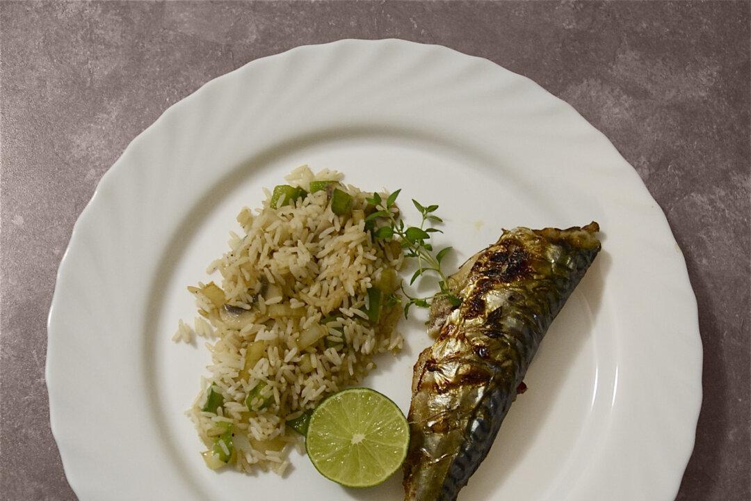 Grilled Mackerel with Lemon, Chilli and Thyme