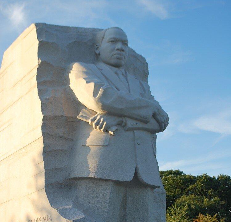 MLK Memorial Draws Visitors Despite Canceled Events
