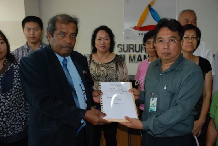 Harassment of Falun Gong Reported to Malaysian Human Rights Commission