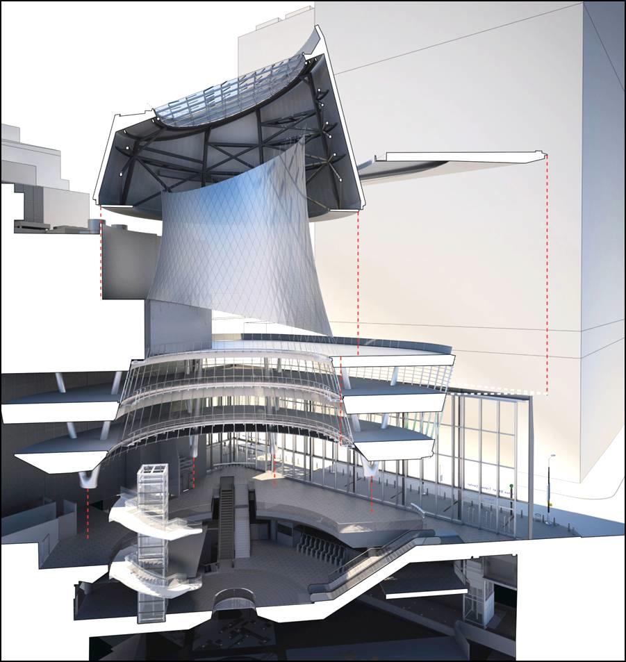 Downtown New York’s Fulton Center Architecture Revealed