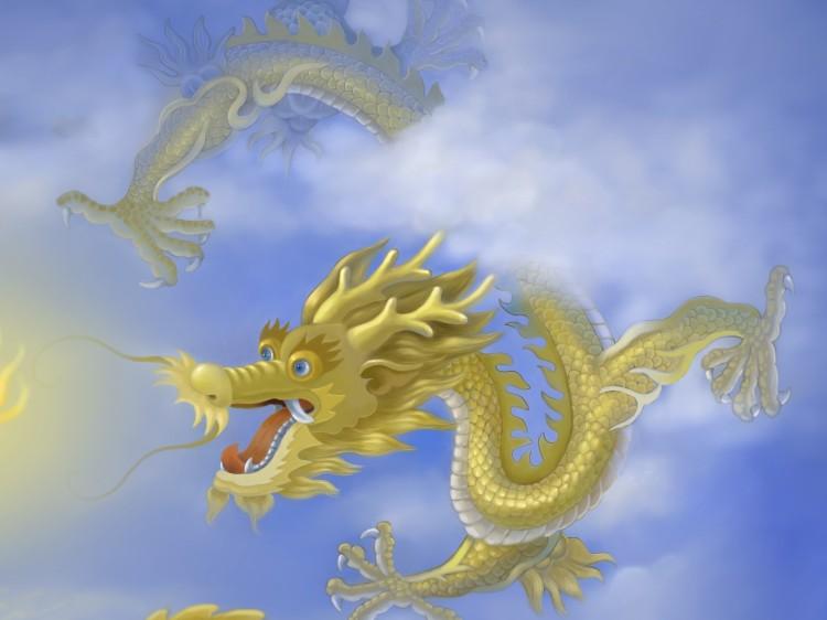 Last Touch Added to Drawing of a Dragon