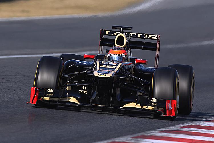 Lotus Fastest on Day One of Final Pre-Season F1 Test