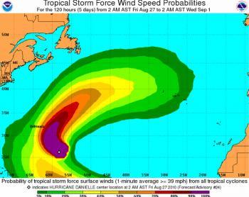 Hurricane Danielle Advances to Category 4