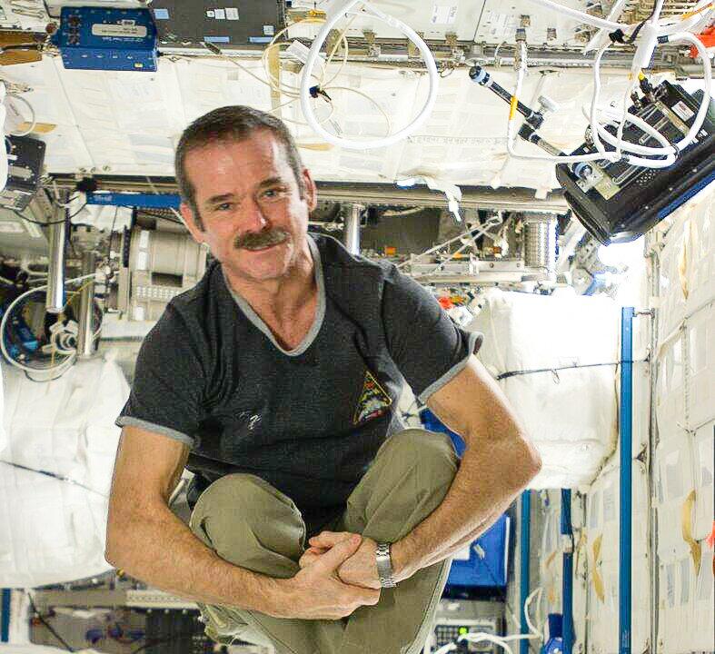 Hadfield Takes Over as ISS Commander
