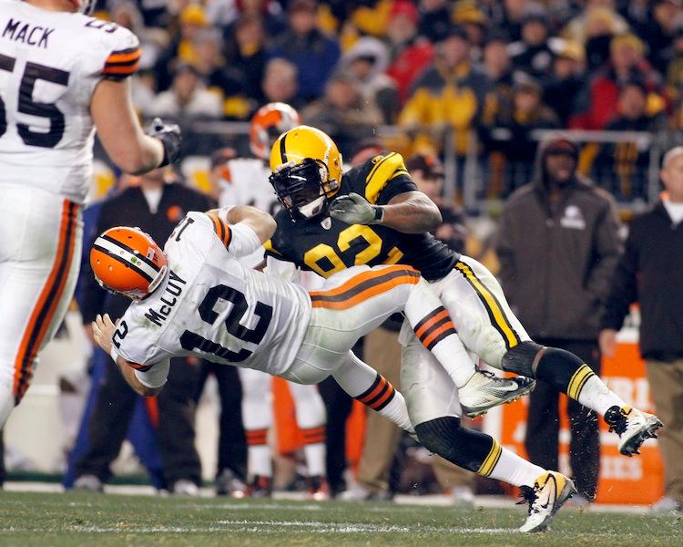 Steelers’ Harrison Suspended One Game for Hit