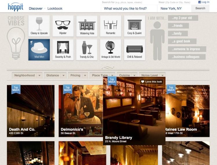 Hoppit, the Ambience-Based Tech Dining App