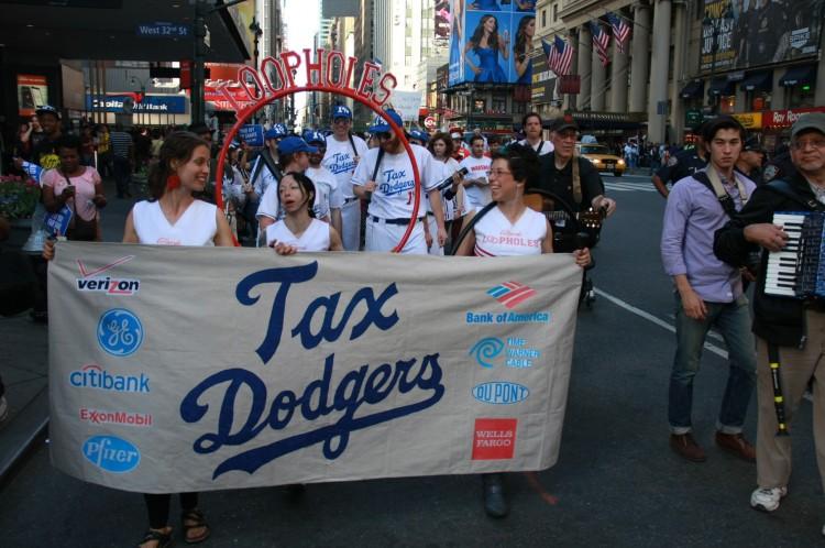 Low Tax Rates for Corporations, Wealthy Protested