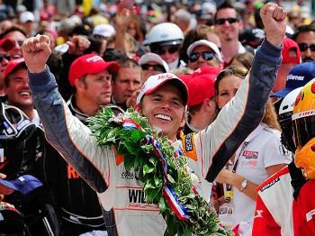 Wheldon Wins Centennial Anniversary Indianapolis 500; Heartbreak for Hildebrand