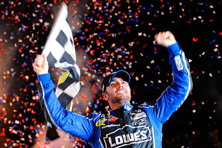 Jimmie Johnson Wins at Texas