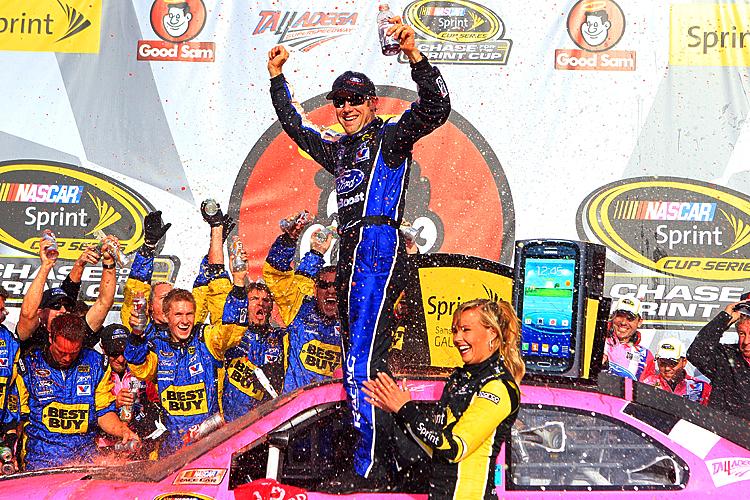 Kennseth Avoids Disaster to Win Talladega