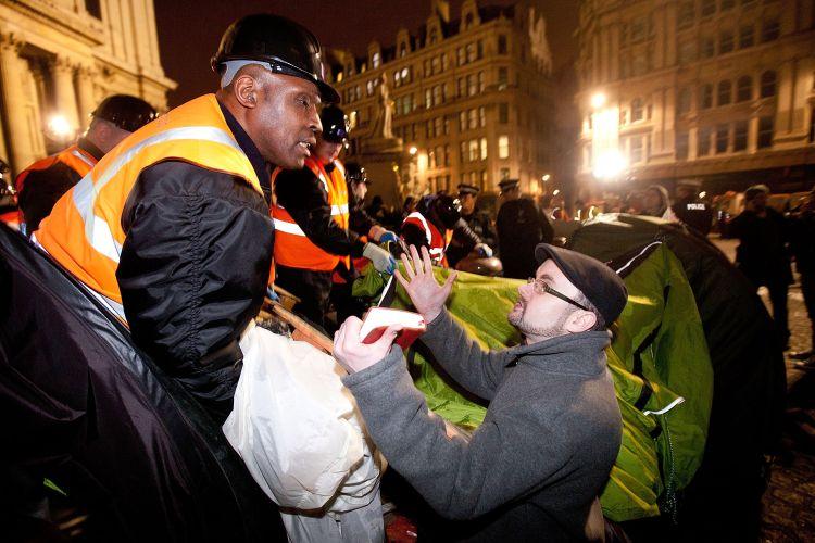 City Removes Occupy London Protest Camp