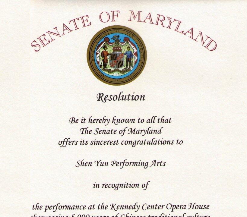 Virginia and Maryland Political Leaders Congratulate Shen Yun’s Return to Kennedy Center