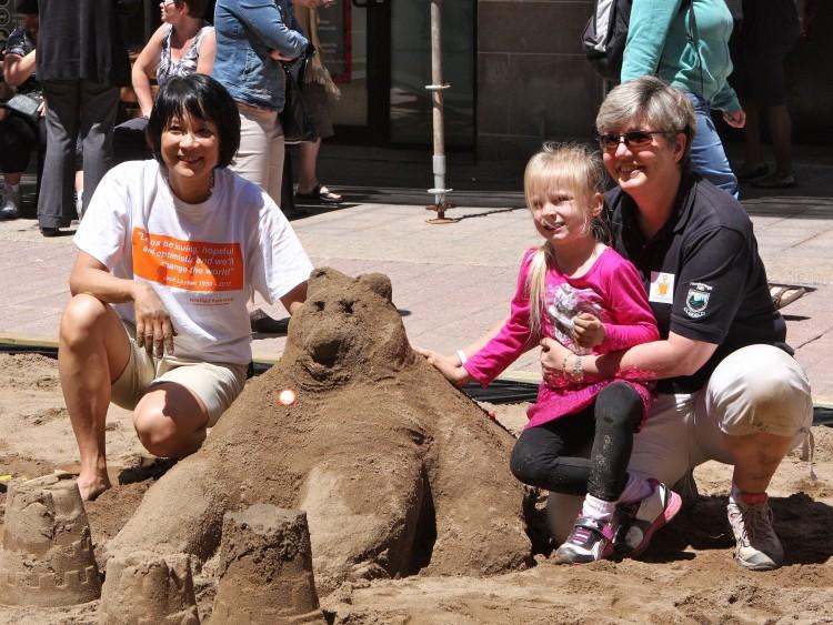 Building sandcastles to boost children’s health